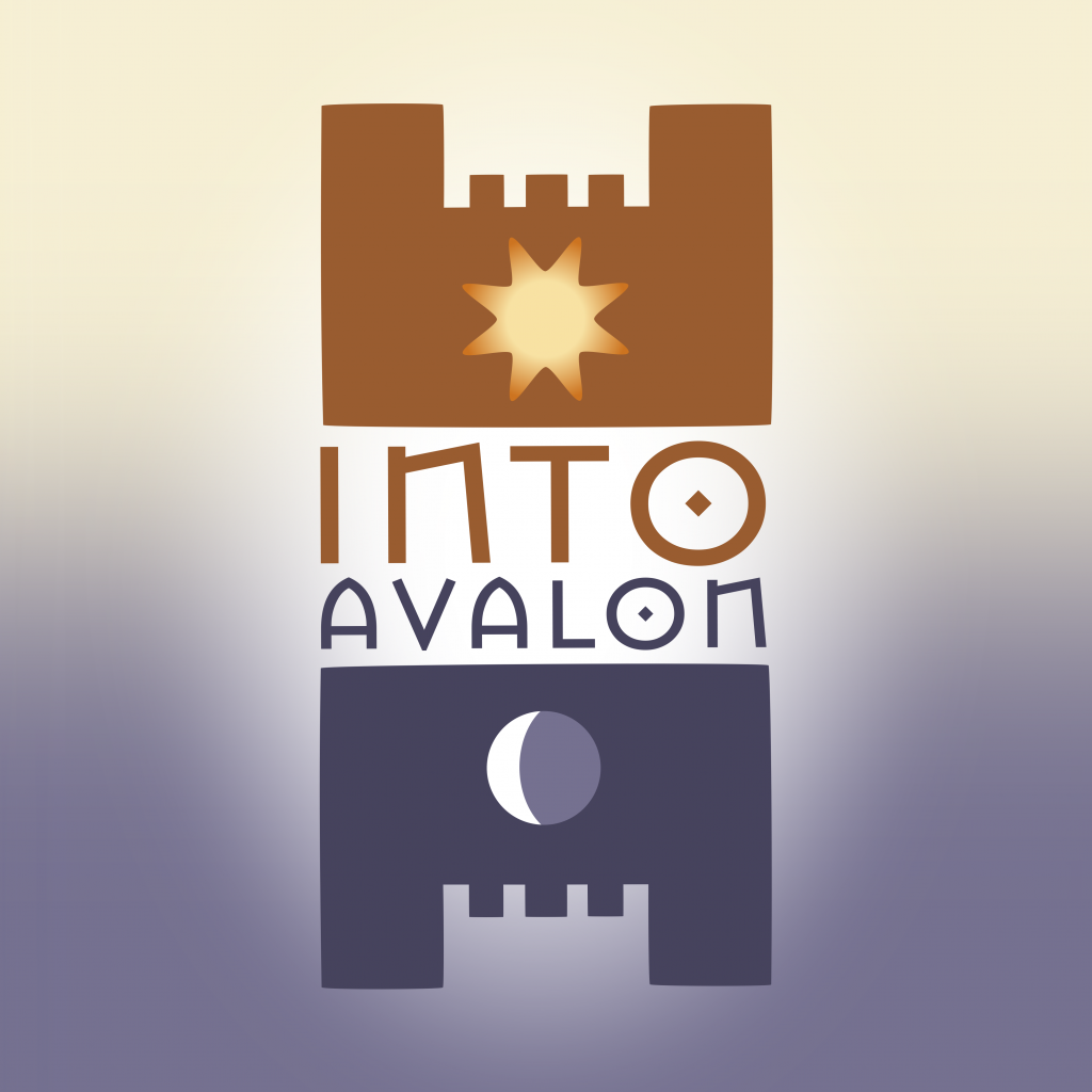 Into Avalon Board Game Title Image